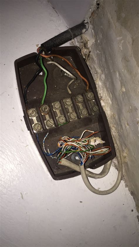 replace bt junction box|telephone junction box outside house.